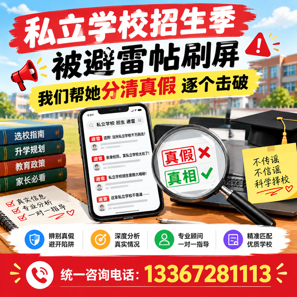 遵义小红书舆情合规处置：私立学校招生季被避雷帖刷屏，我们帮她分清真假逐个击破